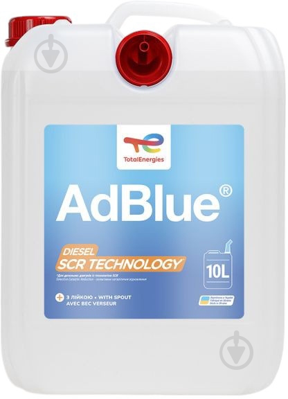Жидкость TotalEnergies AdBlue 10000 мл - фото 1