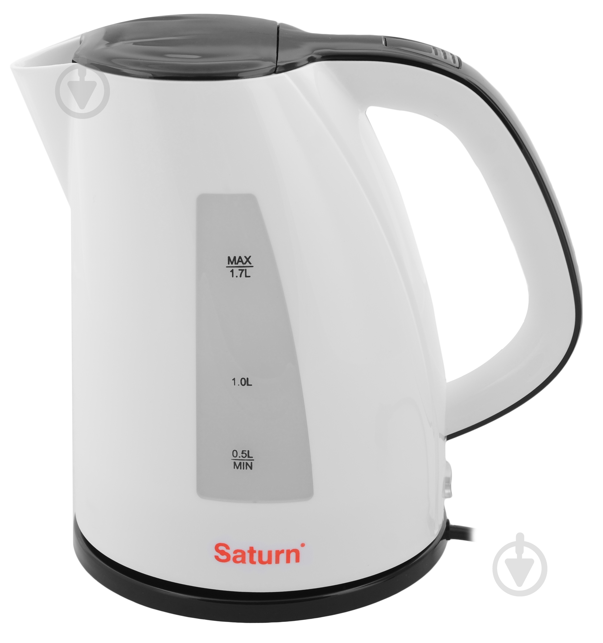 Электрочайник Saturn ST-EK8439 White/Black - фото 1 Электрочайник Saturn ST-EK8439 White/Black - фото 1