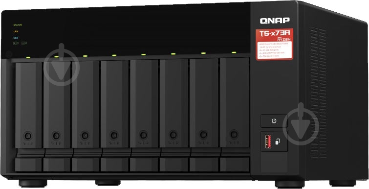 Сетевое хранилище QNAP TS-873A-8G - фото 2