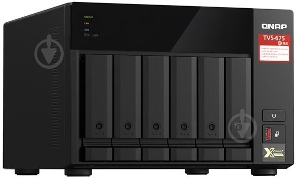 Сетевое хранилище QNAP TVS-675-8G - фото 2