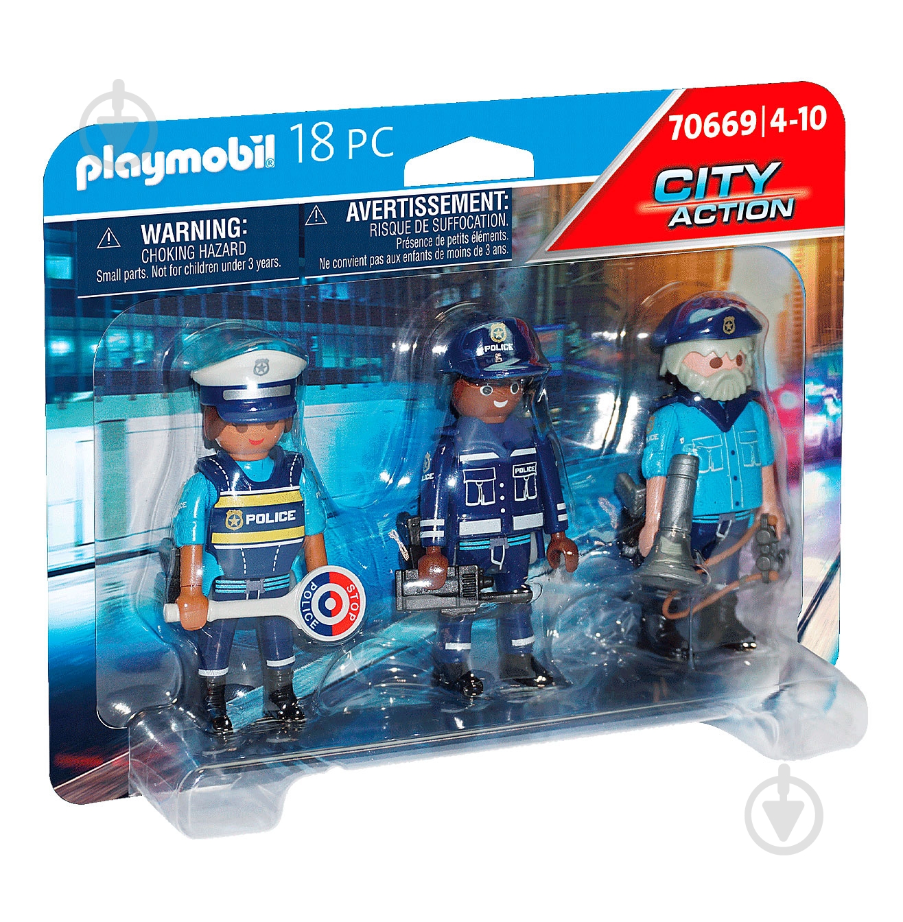 Конструктор Playmobil Набор фигурок полиции 70669 - фото 1