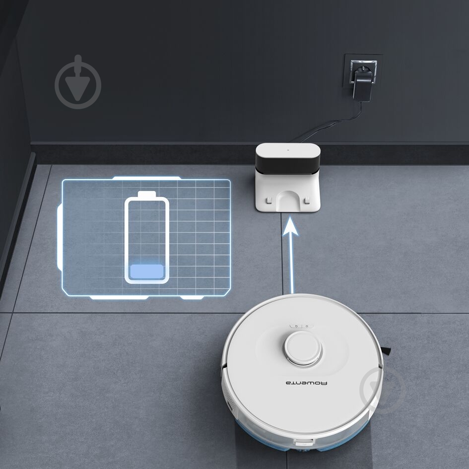 ВІТРИНА! Робот-пилосос Rowenta X-PLORER Serie 75 S+ RR8597WH white - фото 16 ВІТРИНА! Робот-пилосос Rowenta X-PLORER Serie 75 S+ RR8597WH white - фото 16