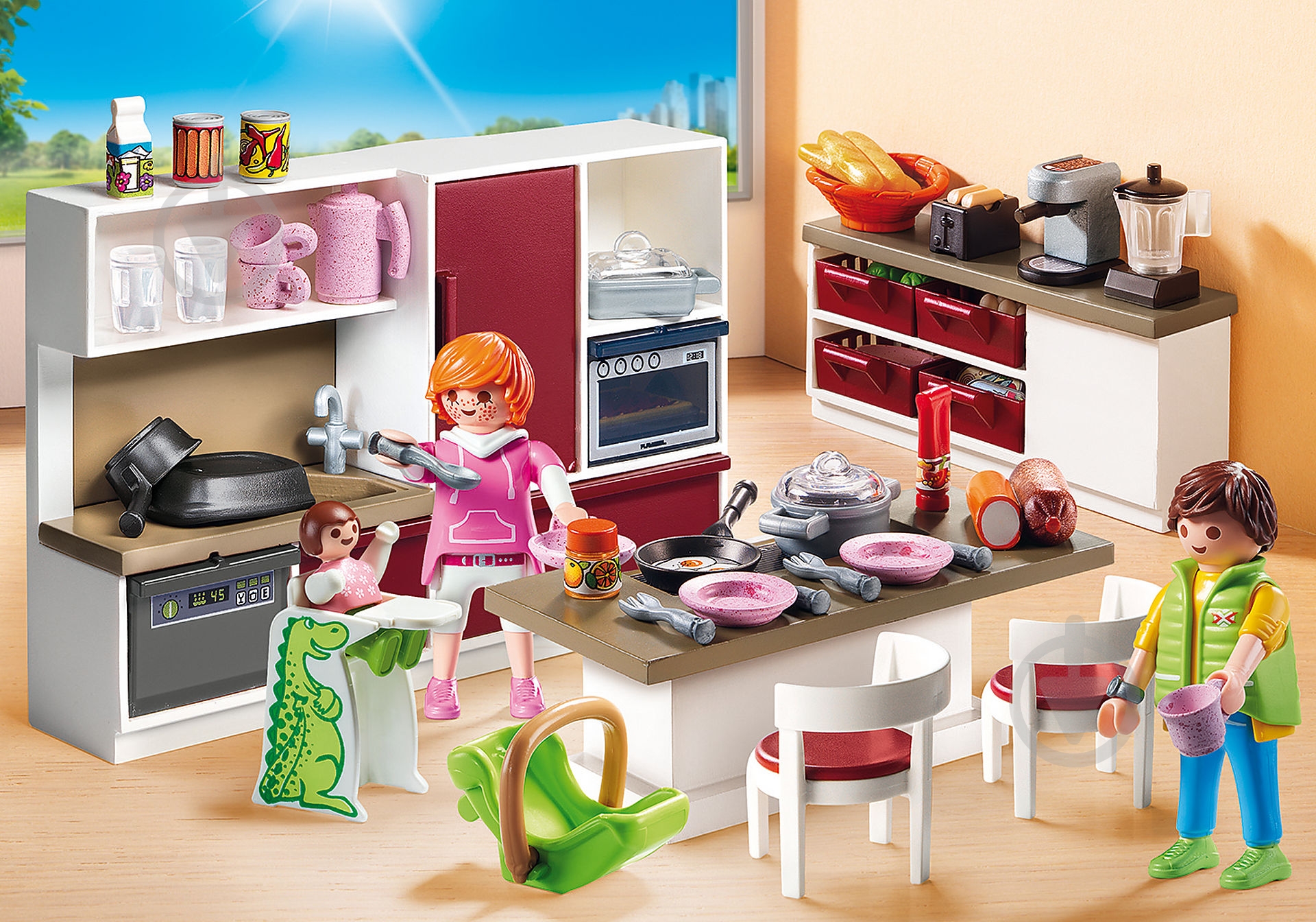 Конструктор Playmobil Кухня 9269 - фото 3 Конструктор Playmobil Кухня 9269 - фото 3