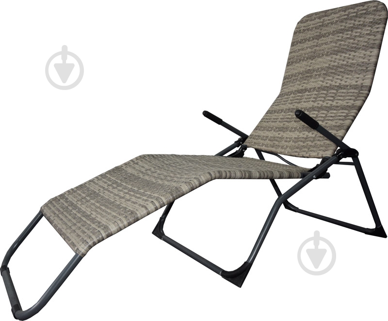 Шезлонг раскладной Indigo BE007-BEIGE 66x150 см бежевый - фото 1