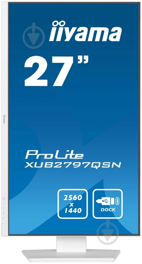 Монитор Iiyama 27" (XUB2797QSN-W2) - фото 2