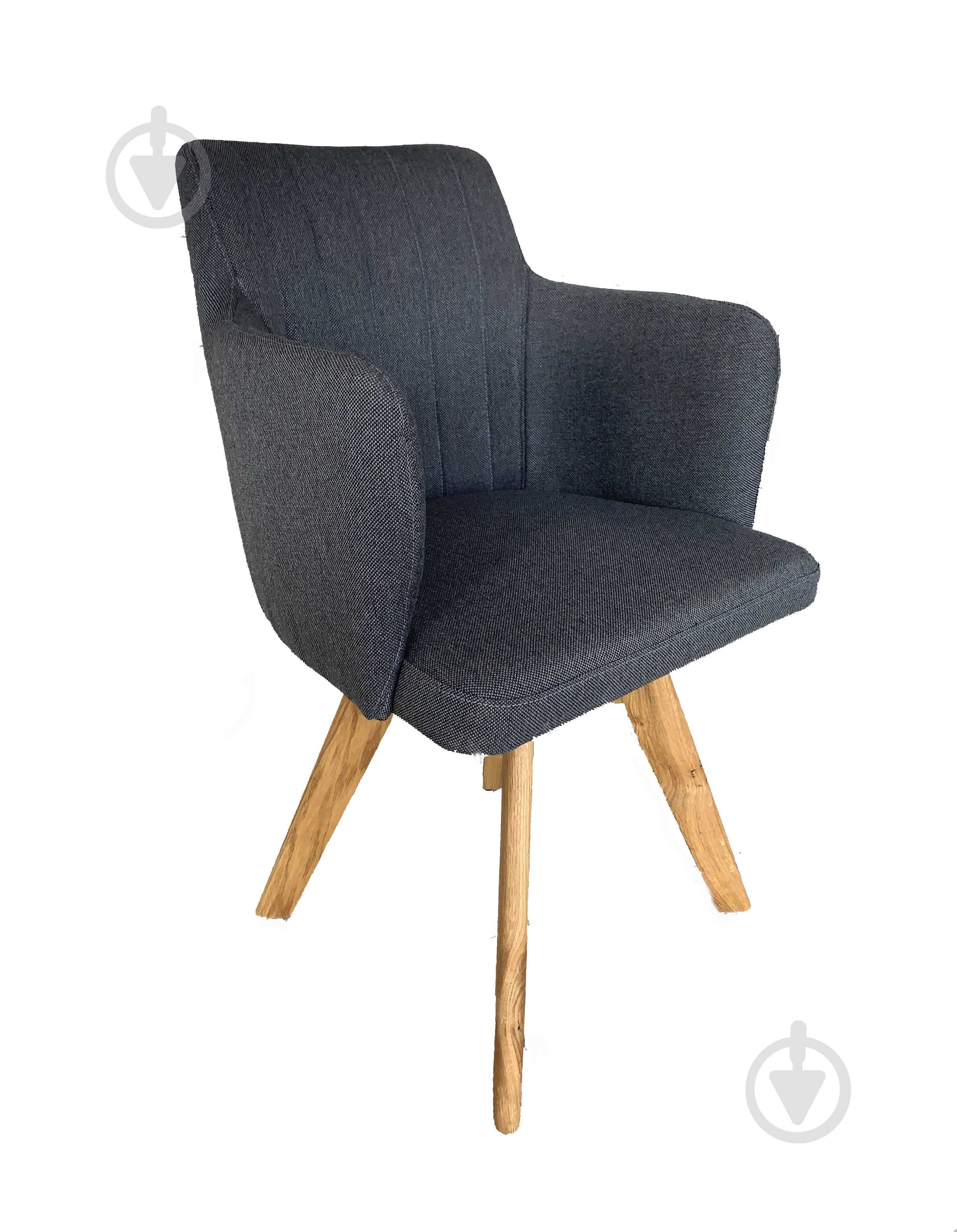 Стілець Ben сірий/дуб - фото 1