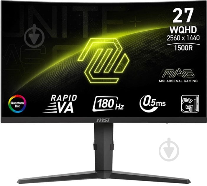 Монитор MSI 27" (MAG 275CQRF QD E2) - фото 1