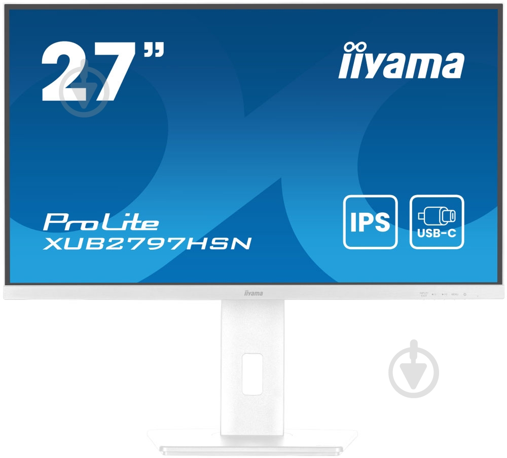 Монитор Iiyama 27" (XUB2797HSN-W2) - фото 2 Монитор Iiyama 27" (XUB2797HSN-W2) - фото 2