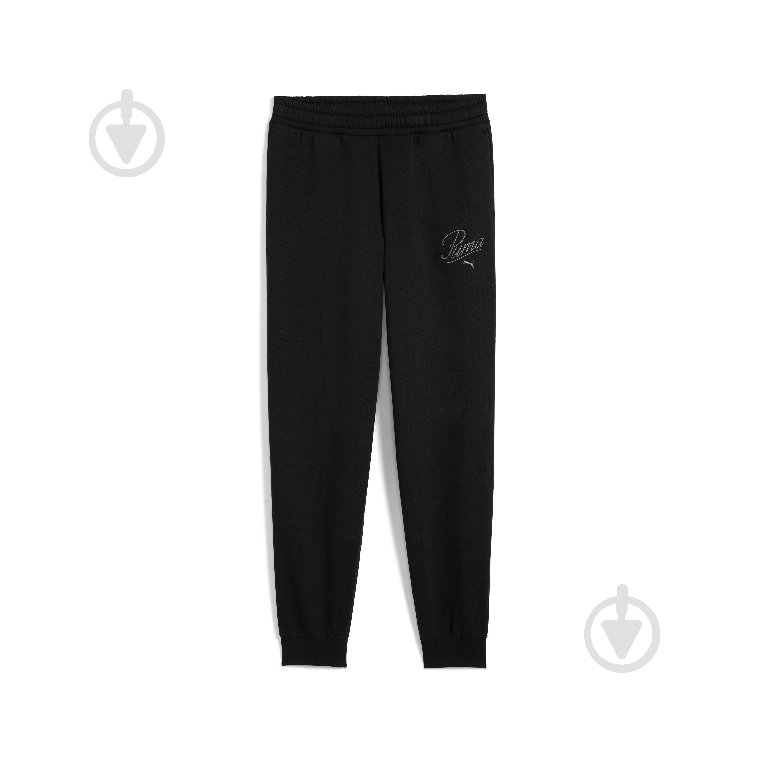 Брюки Puma ESS SCRIPT Sweatpants FL G 68872901 р. 128 черный - фото 1 Брюки Puma ESS SCRIPT Sweatpants FL G 68872901 р. 128 черный - фото 1