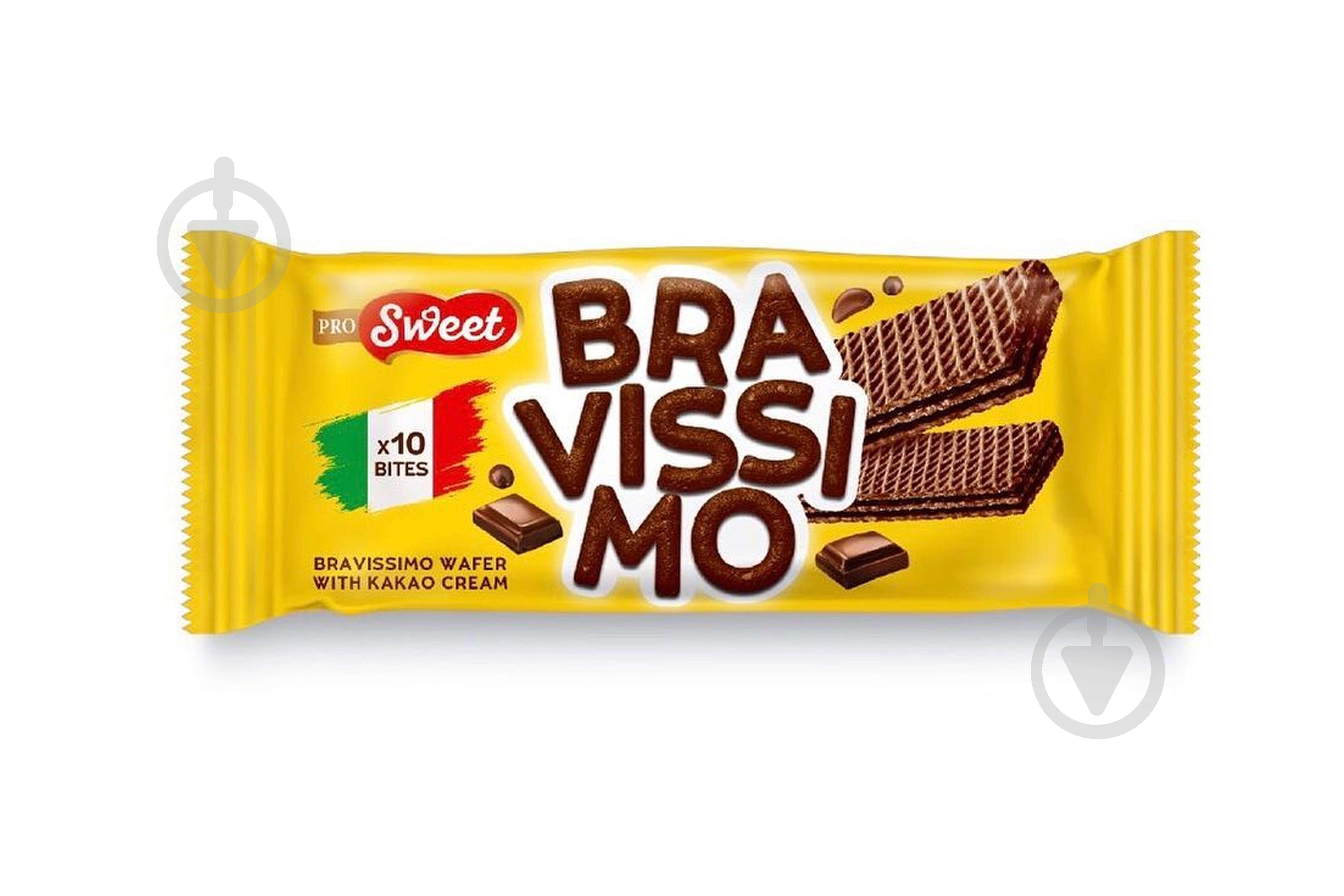 Вафли PRO Sweet BRAVISSIMO со вкусом шоколада - фото 1