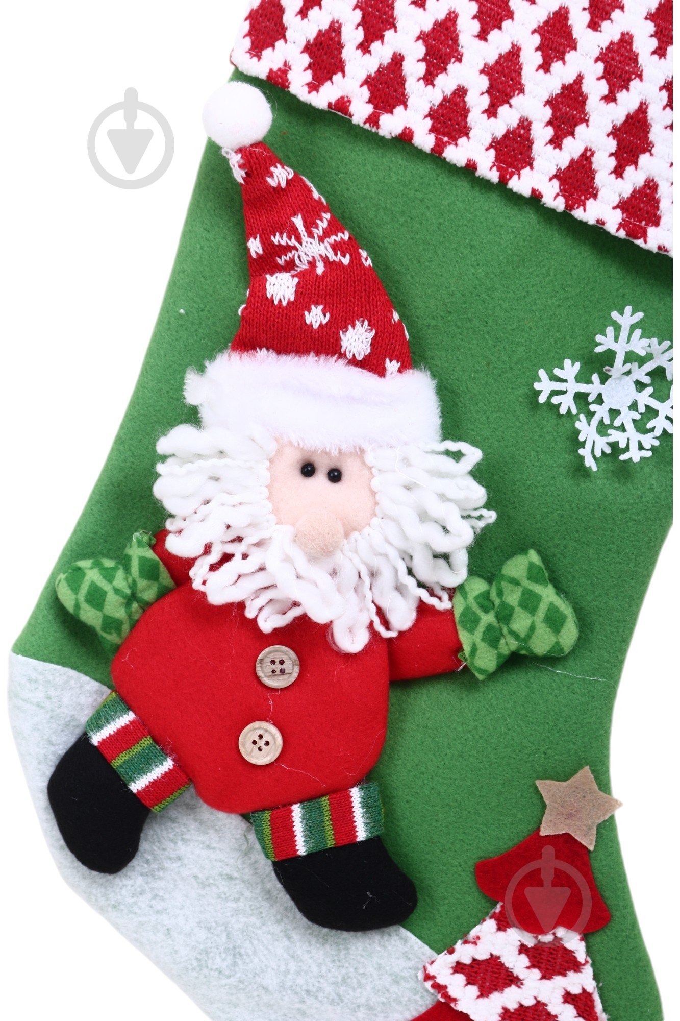 Чобіток декоративний різдвяний 50 см W22-22AD001A W22-22AD001B - фото 4 Чобіток декоративний різдвяний 50 см W22-22AD001A W22-22AD001B - фото 4