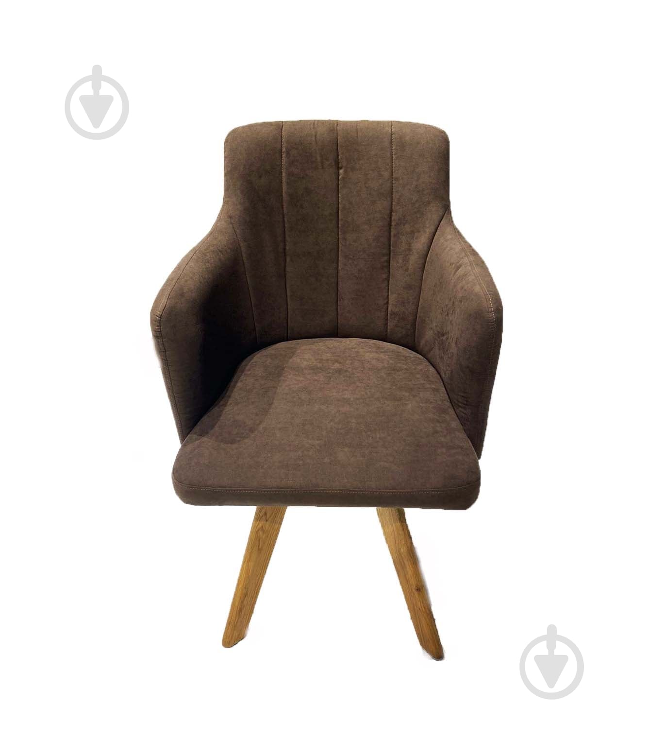 Стілець Mia коричневий / дуб - фото 1