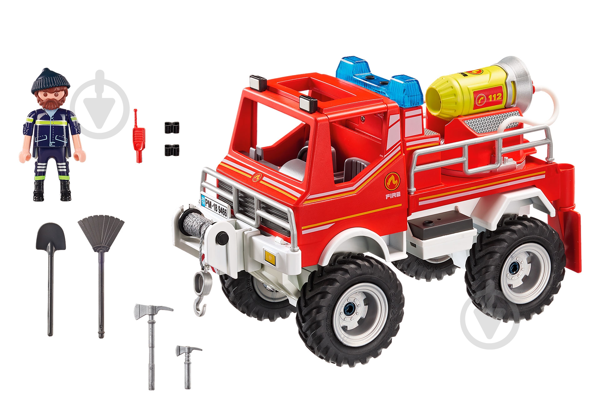 ᐉ Конструктор Playmobil Пожарная машина с водяной пушкой 9466