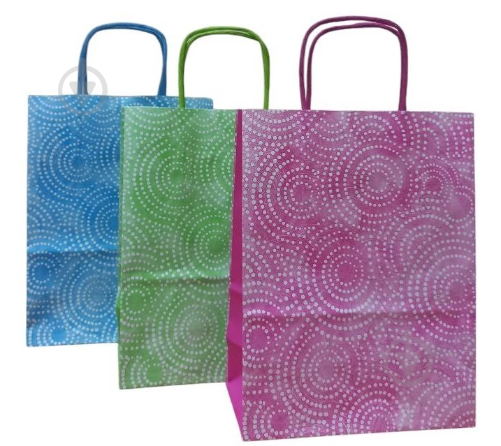 Пакет бумажный крафтовий 16x8x21 см Happycom International - фото 1 Пакет бумажный крафтовий 16x8x21 см Happycom International - фото 1