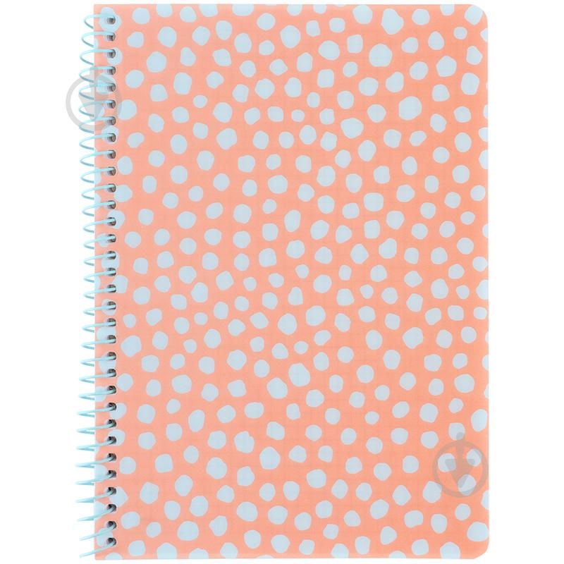 Блокнот Axent на спирали пласт. обкл. А5 персиковый - фото 1 Блокнот Axent на спирали пласт. обкл. А5 персиковый - фото 1