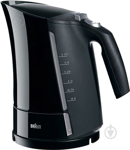 Електрочайник Braun WK 500 Onyx (BK) - фото 1 Електрочайник Braun WK 500 Onyx (BK) - фото 1
