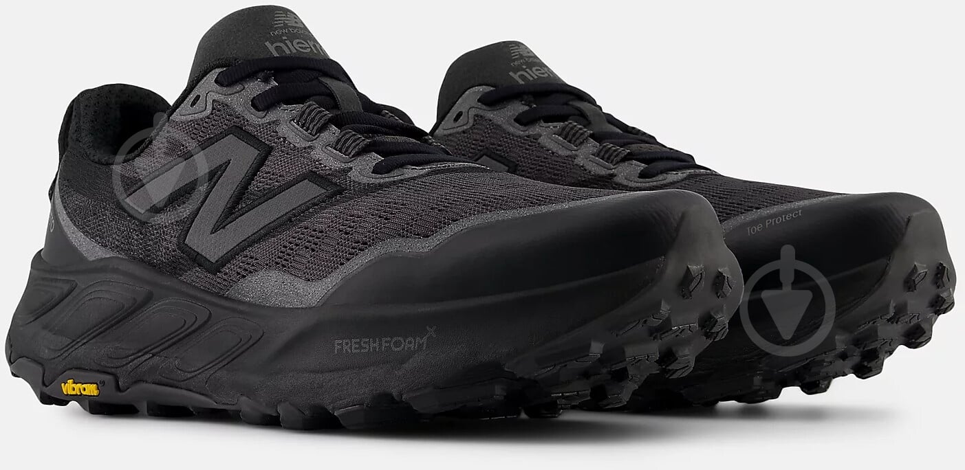 Кроссовки мужские New Balance Fresh Foam X Hierro v9 MTHIERZ9 р.41,5 черные - фото 3 Кроссовки мужские New Balance Fresh Foam X Hierro v9 MTHIERZ9 р.41,5 черные - фото 3