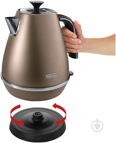 Электрочайник Delonghi KBI 2001.BZ - фото 3