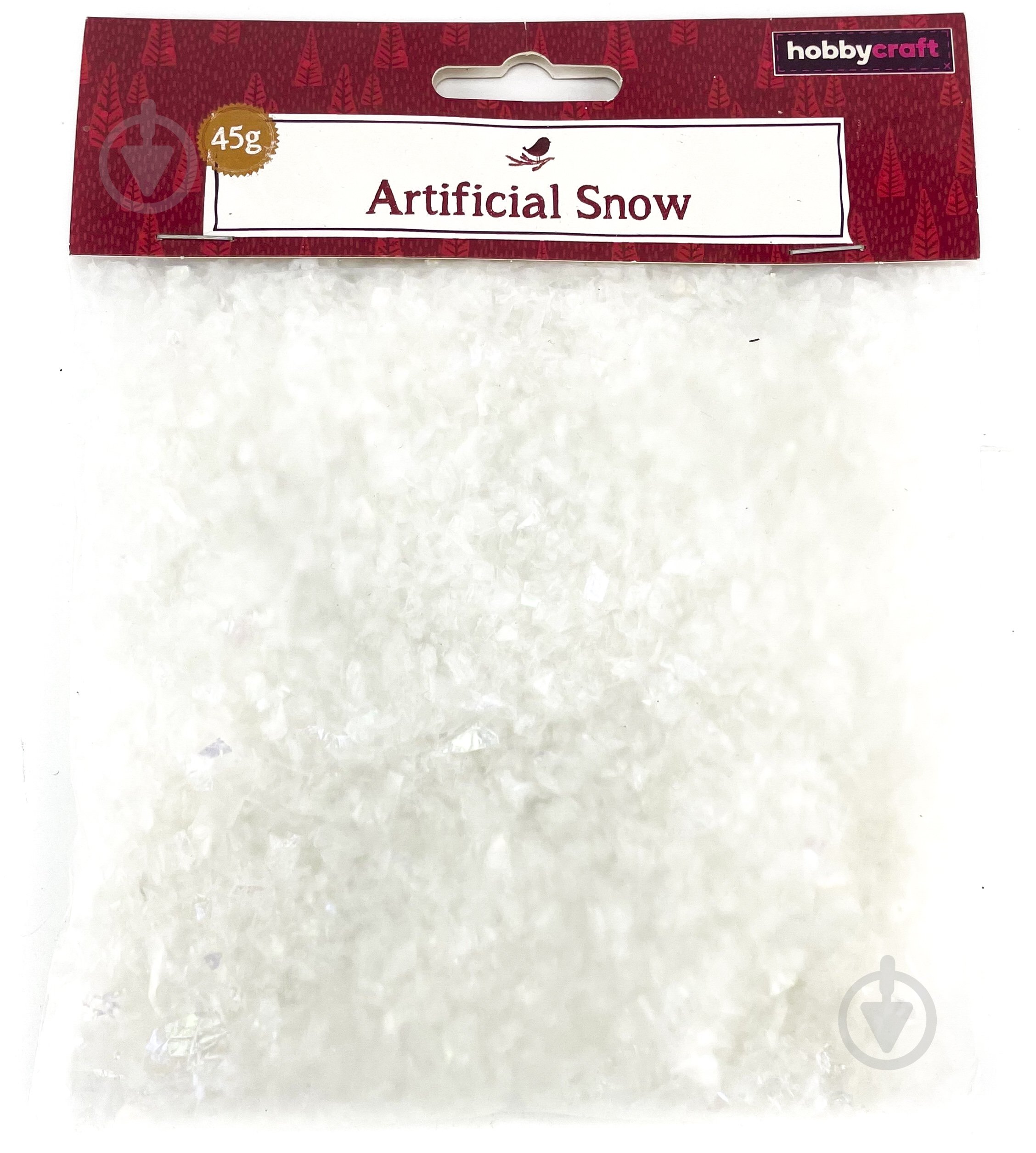 Снег искусственный 80 г белый - фото 1 Снег искусственный 80 г белый - фото 1