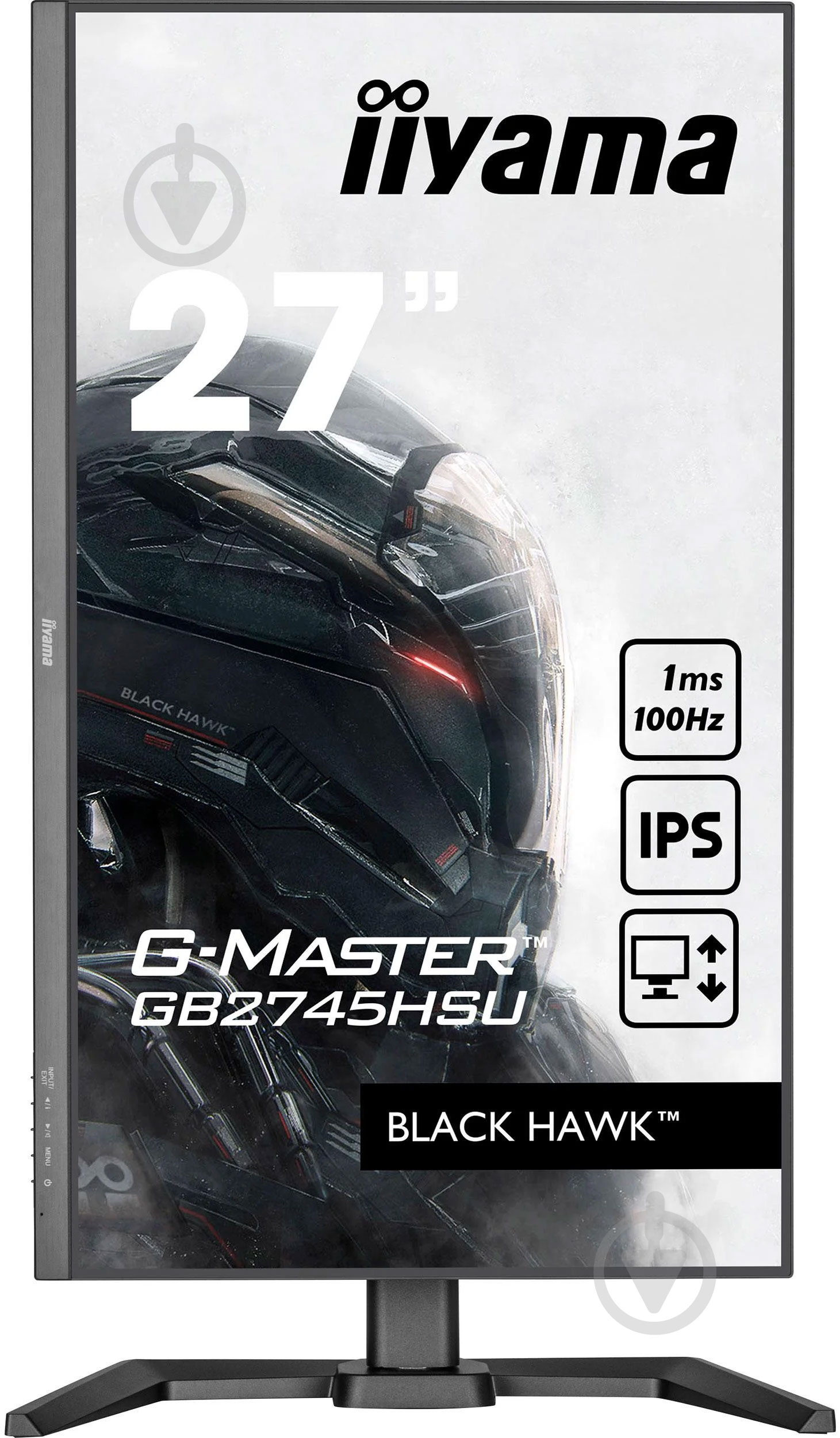 Монитор Iiyama G-Master Black Hawk 27" (GB2745HSU-B2) - фото 4 Монитор Iiyama G-Master Black Hawk 27" (GB2745HSU-B2) - фото 4