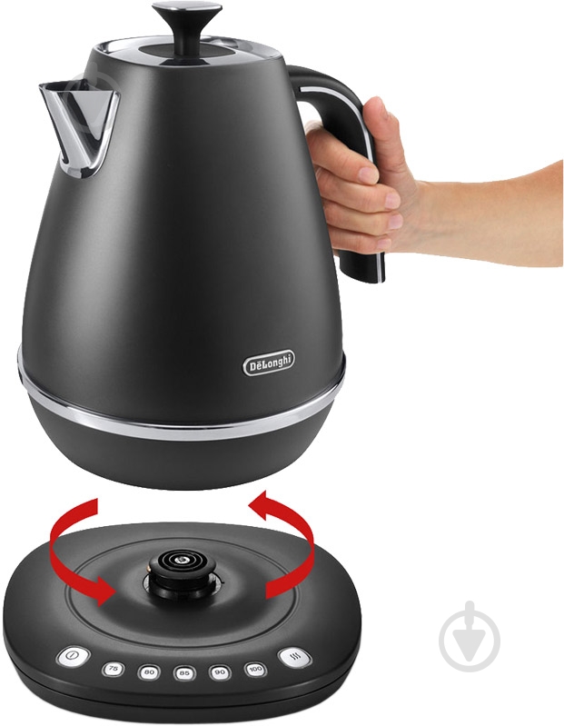 Электрочайник Delonghi KBI 2011.BK - фото 3