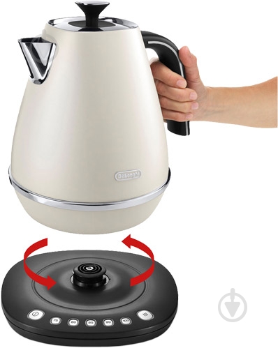 Электрочайник Delonghi KBI 2011.W - фото 3