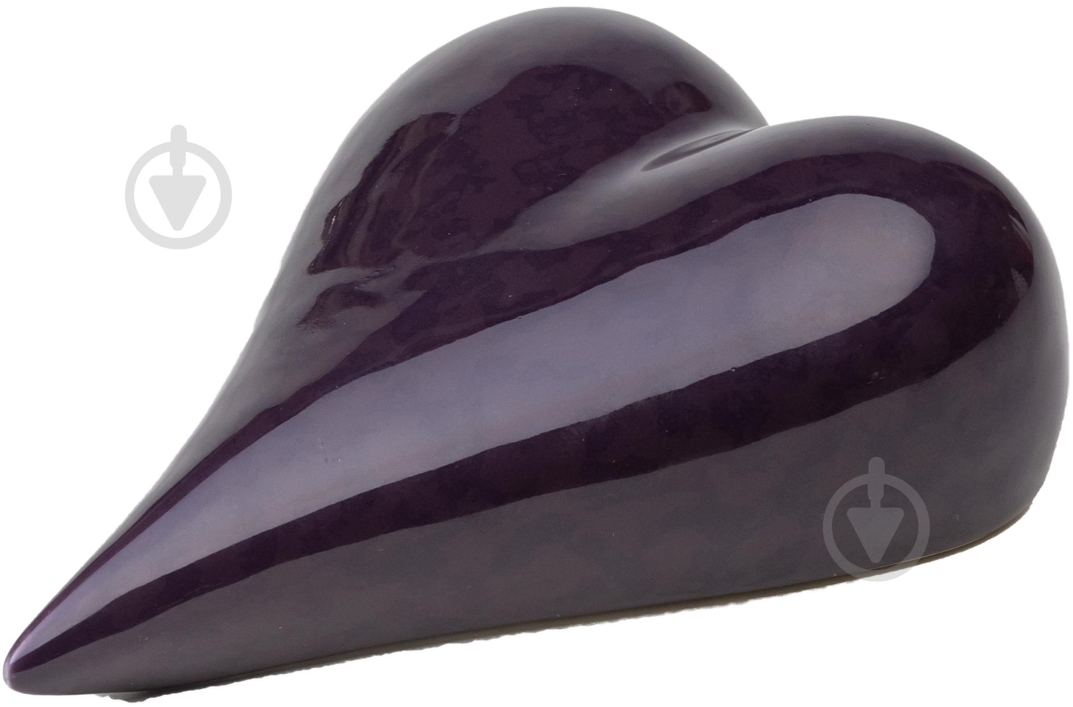 Статуэтка Eterna сердце 8594M72 3,5х9,5х7 см пурпурный - фото 1