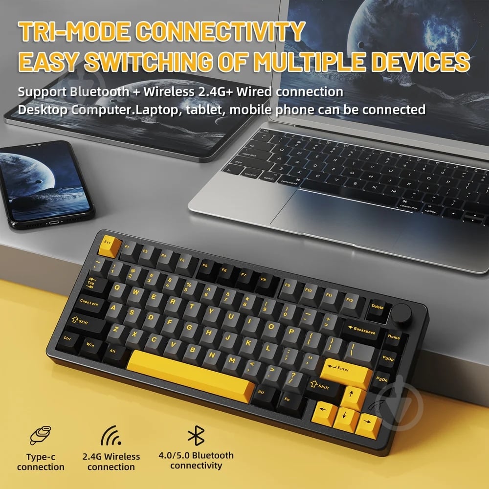 Клавиатура игровая attack shark (X86SB_AS) black - фото 3