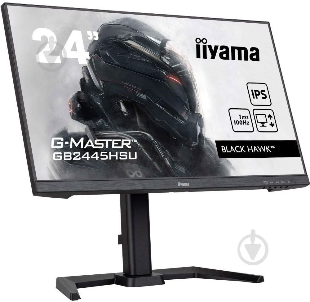 Монитор Iiyama G-Master Black Hawk 23,8" (GB2445HSU-B2) - фото 4