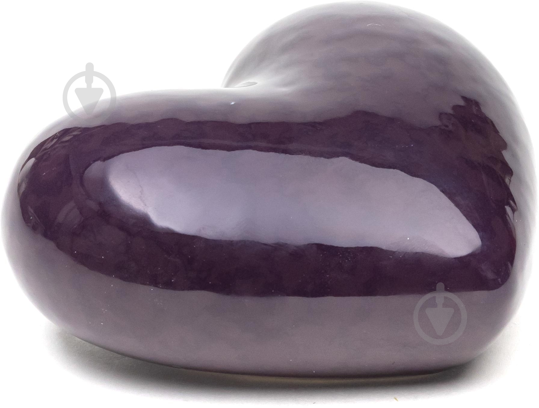 Статуэтка Eterna сердце 8328M72 4х9х7 см пурпурный - фото 1