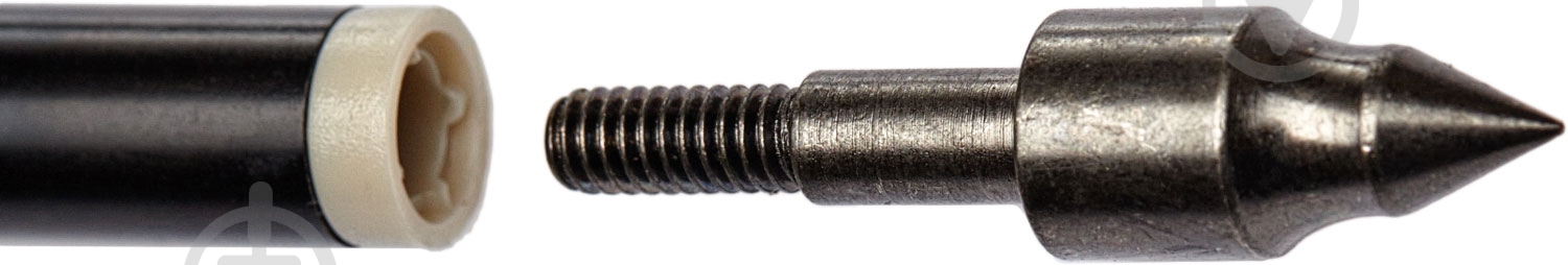 Стріла для гвинтового арбалета Man Kung MK-AL16BK, алюміній, к:чорний - фото 2 Стріла для гвинтового арбалета Man Kung MK-AL16BK, алюміній, к:чорний - фото 2