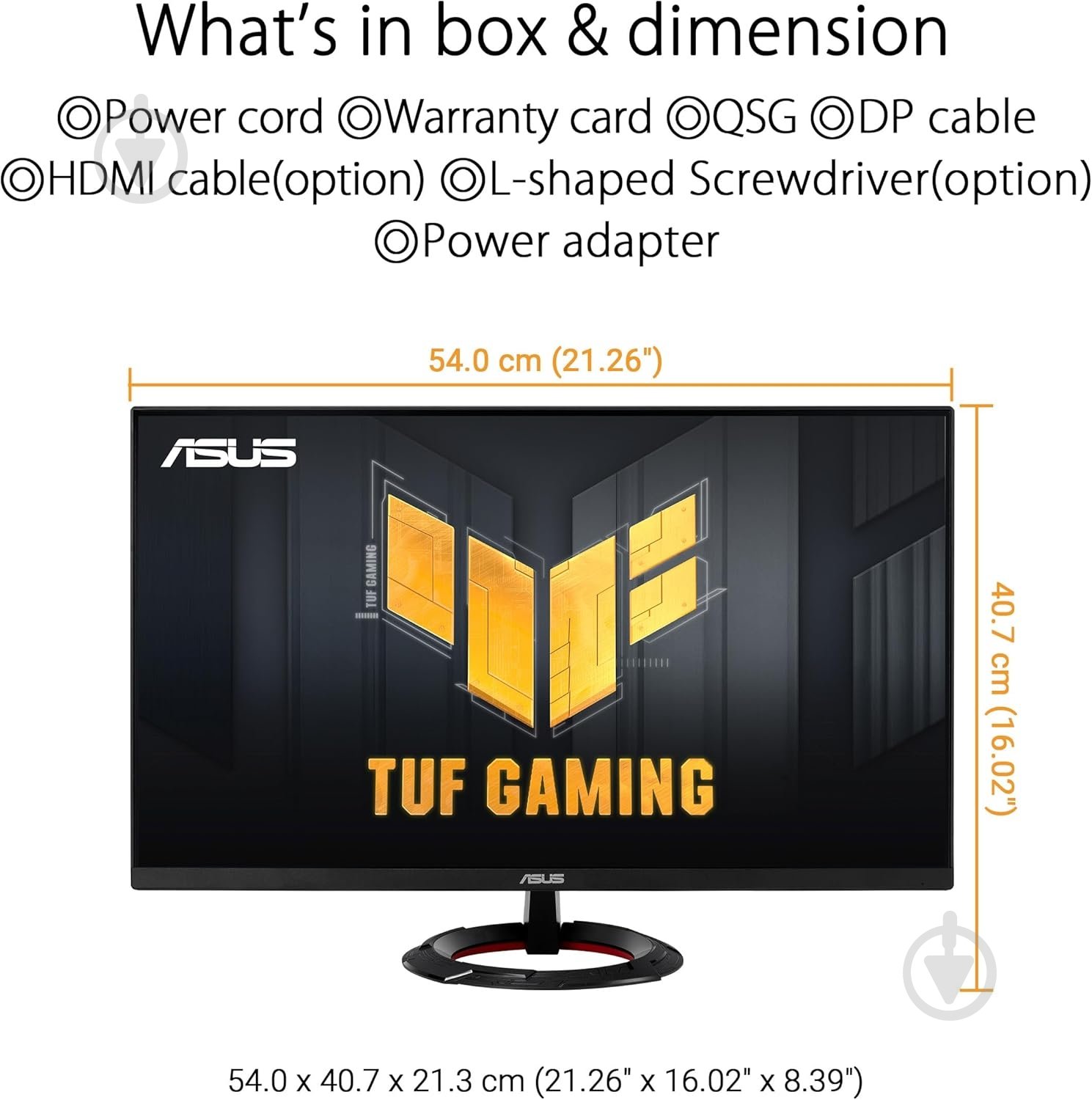 Монитор Asus TUF Gaming VG249Q3R 23,8" (90LM0AE1-B01E70) - фото 7 Монитор Asus TUF Gaming VG249Q3R 23,8" (90LM0AE1-B01E70) - фото 7