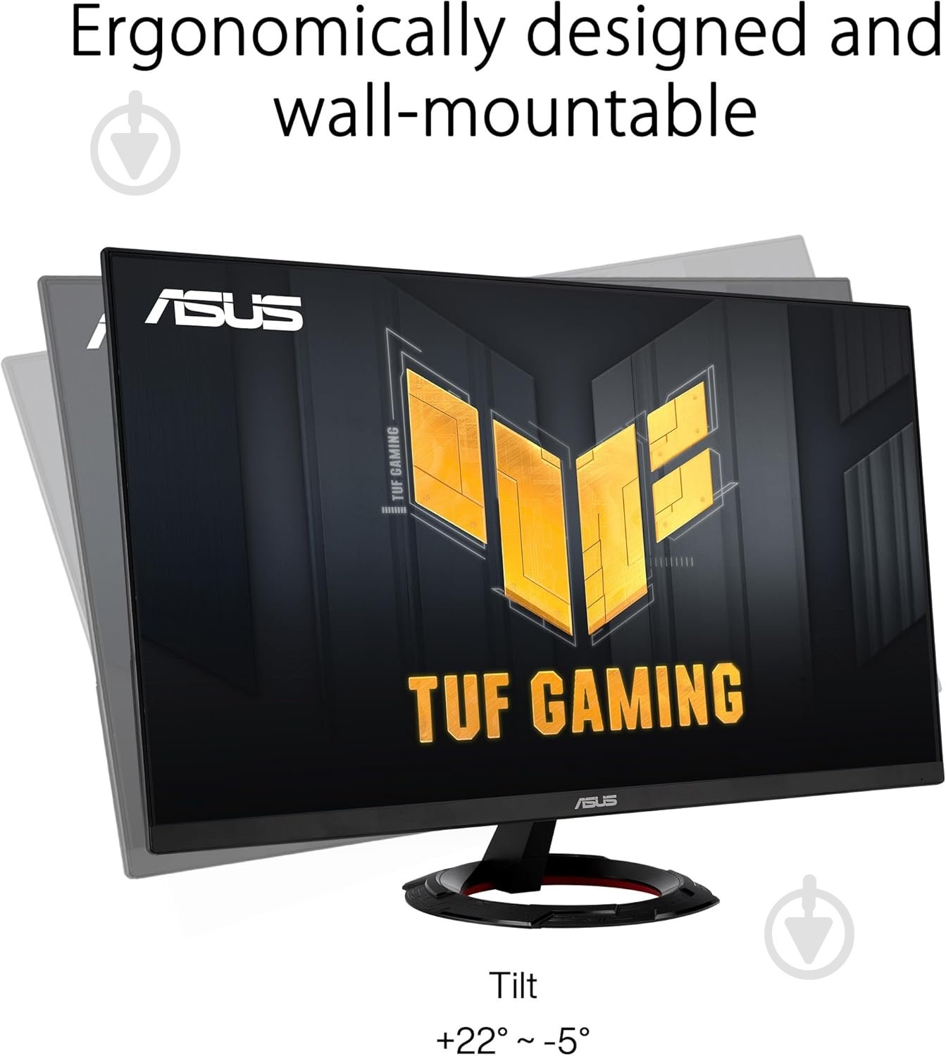 Монитор Asus TUF Gaming VG249Q3R 23,8" (90LM0AE1-B01E70) - фото 3 Монитор Asus TUF Gaming VG249Q3R 23,8" (90LM0AE1-B01E70) - фото 3