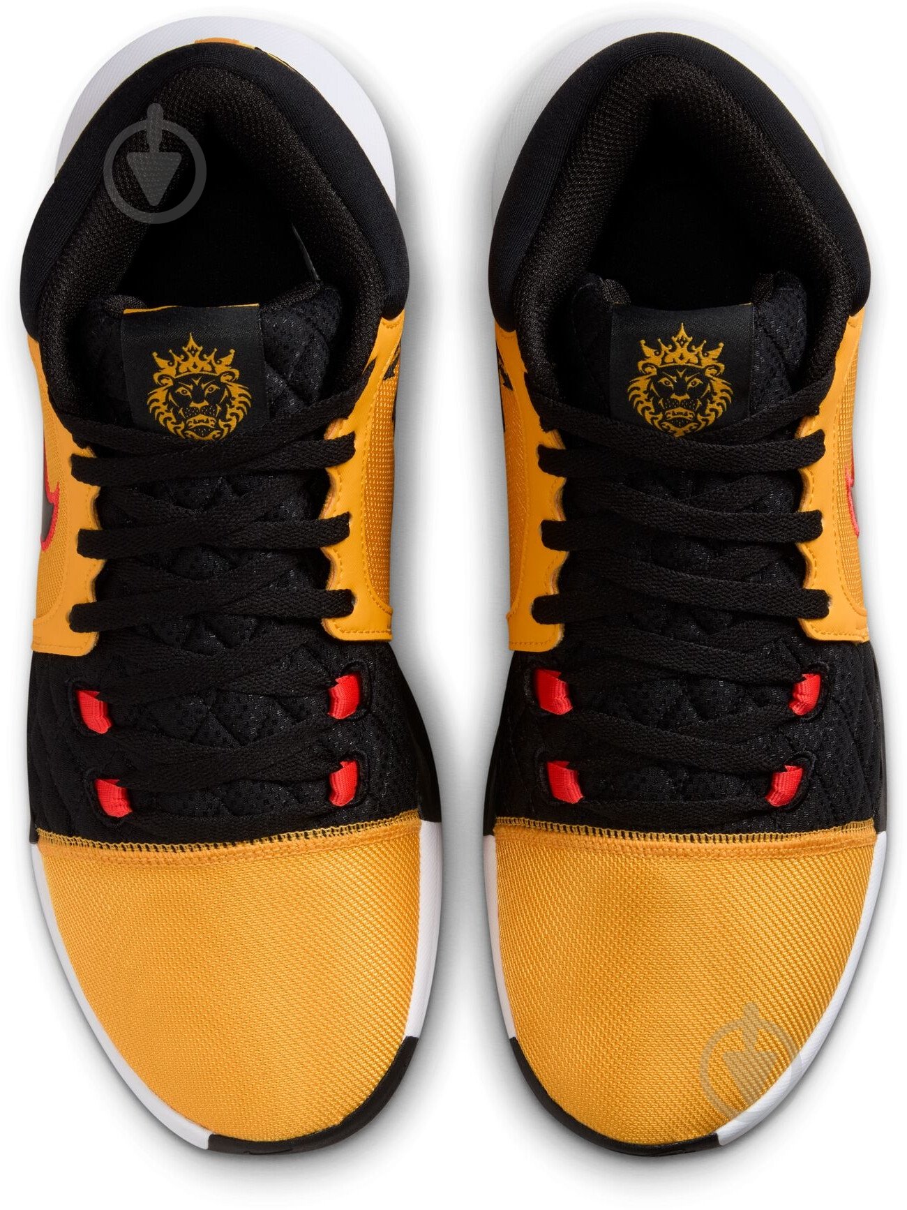 Кросівки чоловічі демісезонні Nike LEBRON WITNESS VIII HQ2139-700 р.41 жовто-чорні - фото 7