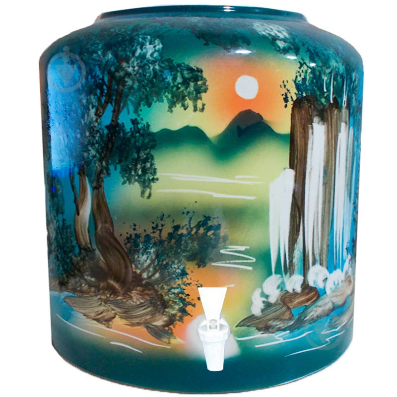 Диспенсер настольный Водопад зеленый - фото 1