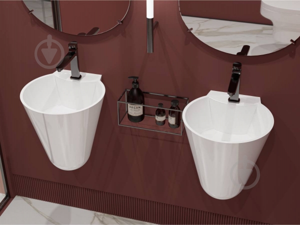 Умывальник Miraggio SMART 37 х 37 х 36 - фото 5