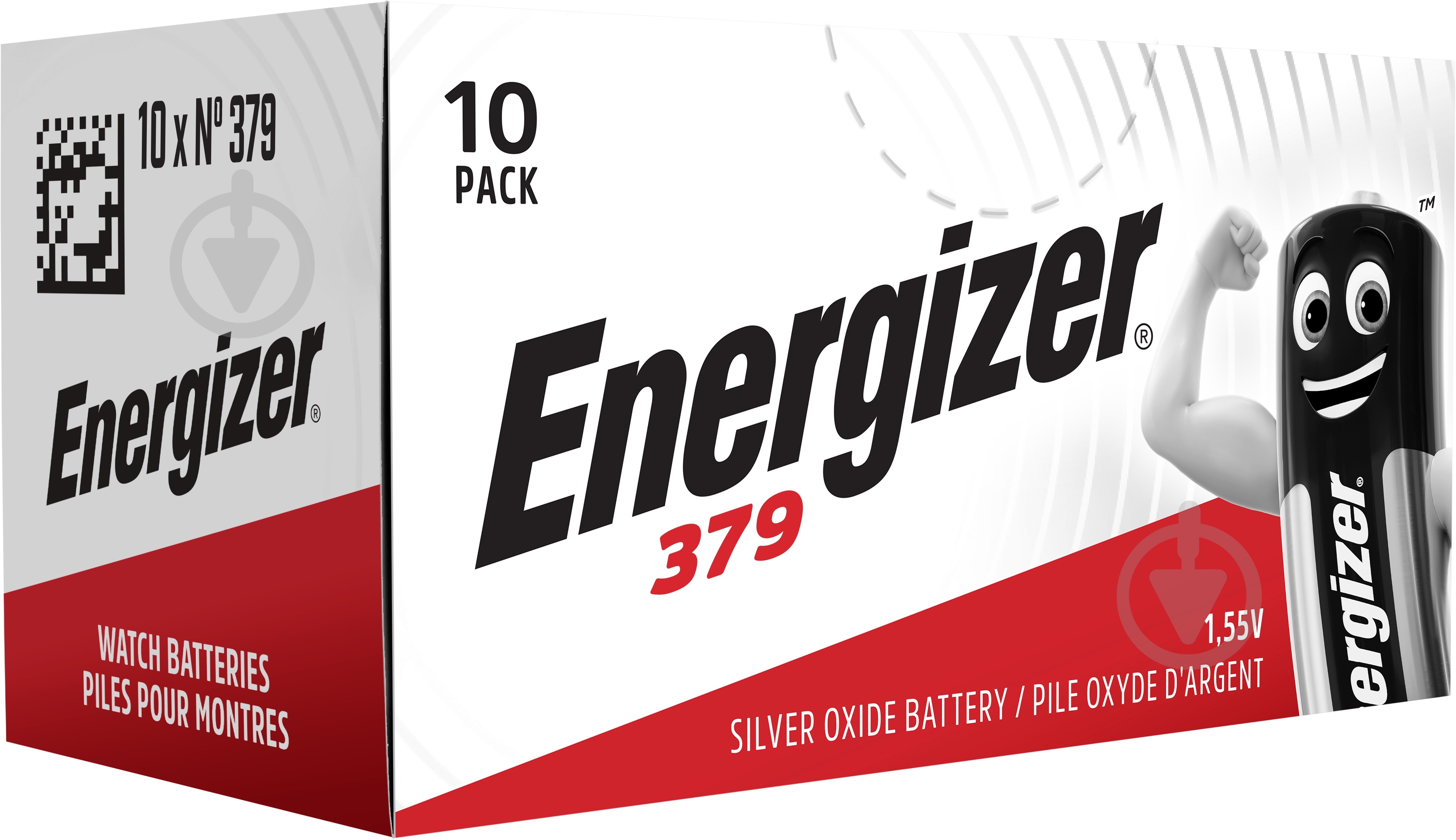 Батарейка Energizer Silver Oxide MBL1 V379 1 шт. (E301538600) - фото 1