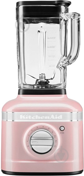 Блендер стаціонарний KitchenAid Artisan K400 5KSB4026ESP 1,4 л рожевий шовк - фото 1