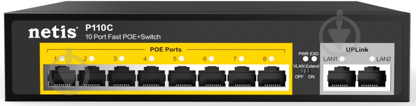 Коммутатор Netis P110C - фото 1 Коммутатор Netis P110C - фото 1