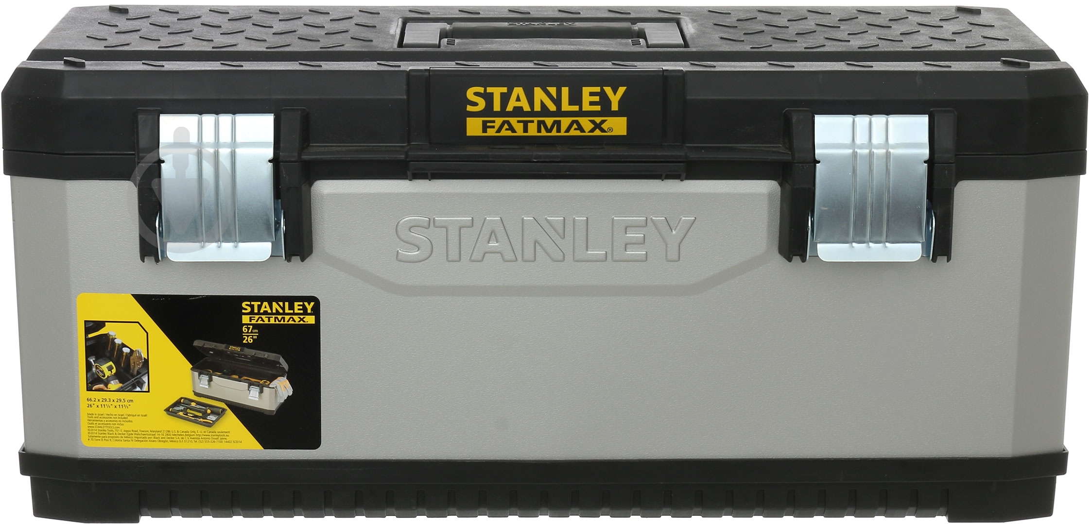 Ящик для ручного инструмента Stanley 26" 1-95-617 - фото 1 Ящик для ручного инструмента Stanley 26" 1-95-617 - фото 1