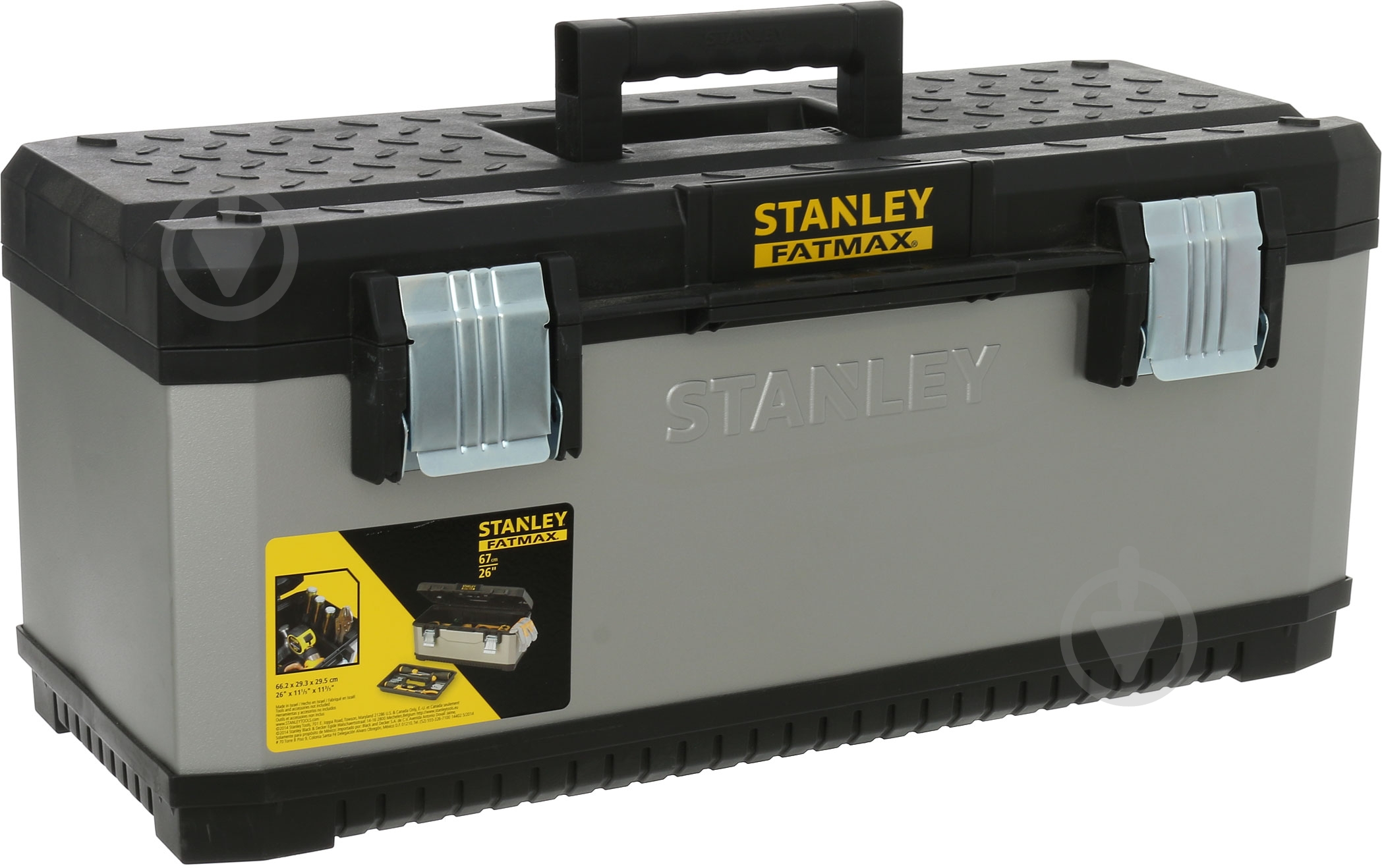 Ящик для ручного инструмента Stanley 26" 1-95-617 - фото 2 Ящик для ручного инструмента Stanley 26" 1-95-617 - фото 2