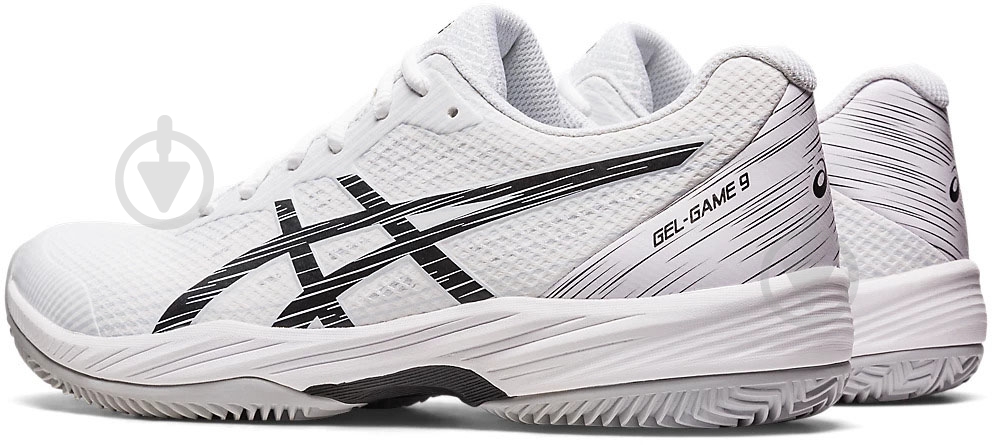 Кроссовки мужские демисезонные Asics GEL-GAME 9 CLAY/OC 1041A358-100 р.40,5 белые - фото 4