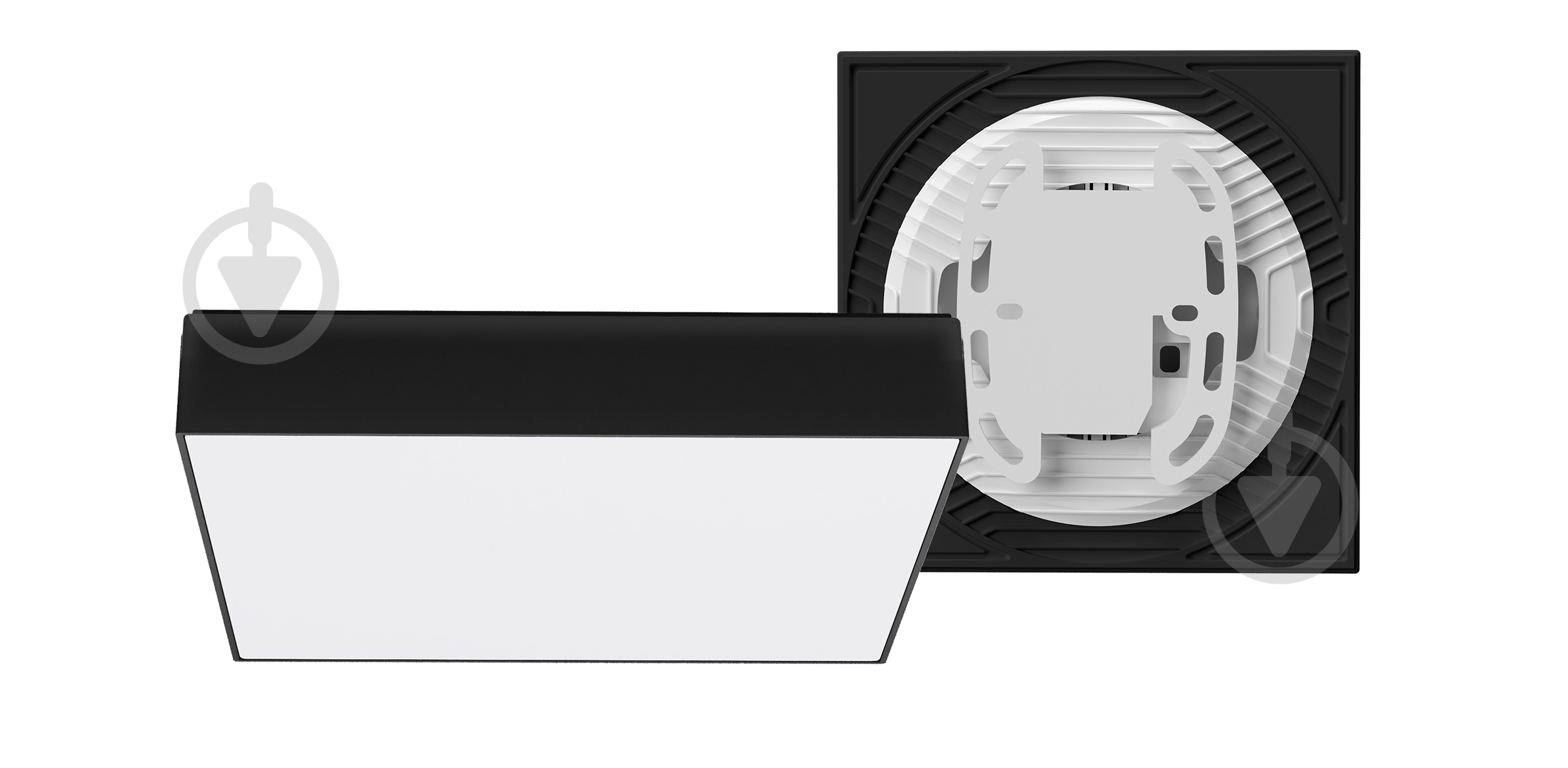 Світильник адміністративний LED Maxus 24 Вт 4100 IP40 1-MSP-2441-SSB - фото 2 Світильник адміністративний LED Maxus 24 Вт 4100 IP40 1-MSP-2441-SSB - фото 2