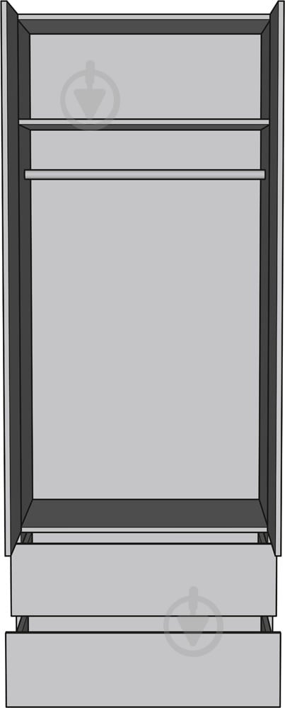 Шафа Світ Меблів Фріда 2105х800х520 мм тоффі / тоффі - фото 2