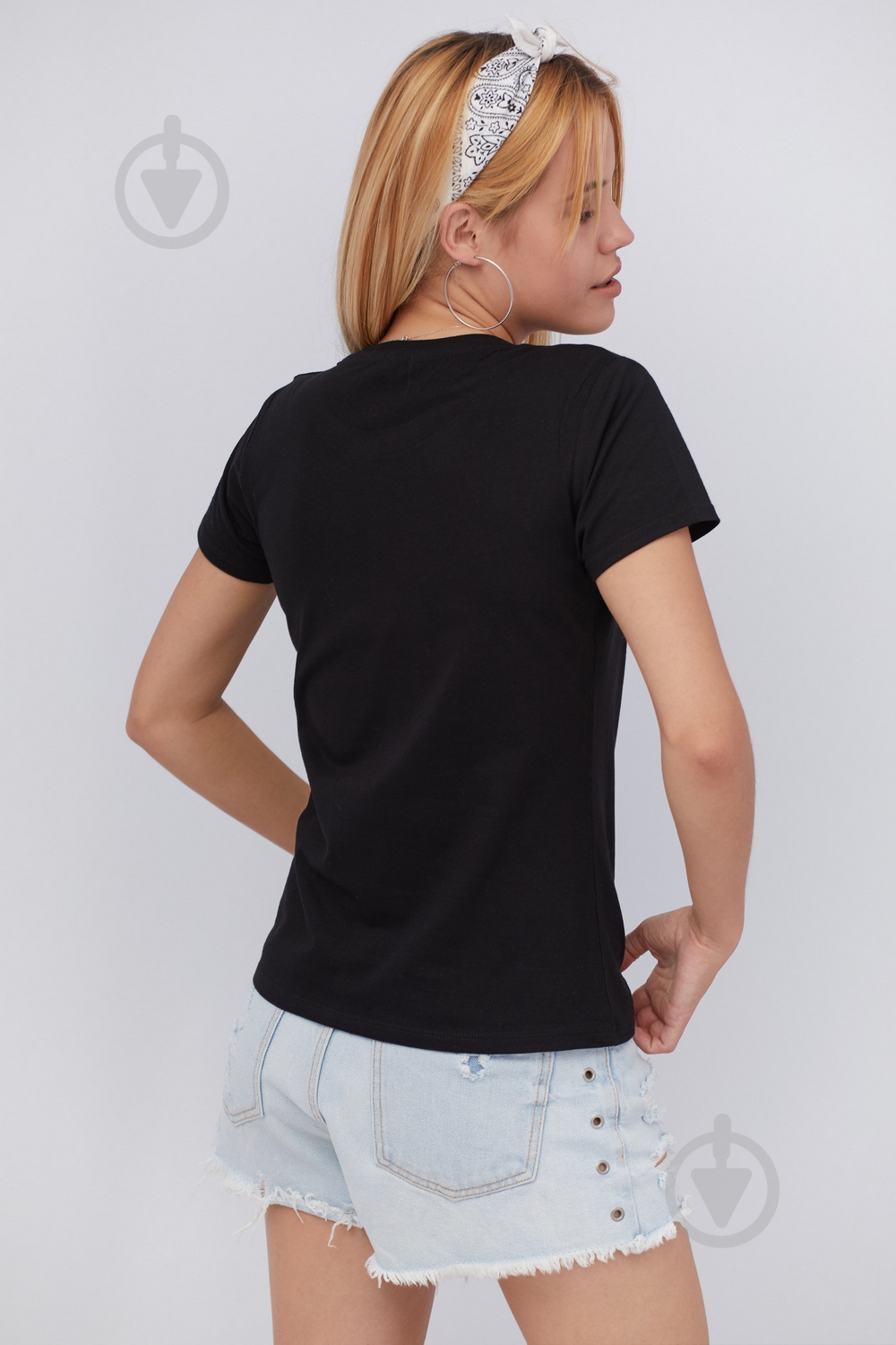 Футболка YAPPI Basic WB1034 р.XL черный - фото 3