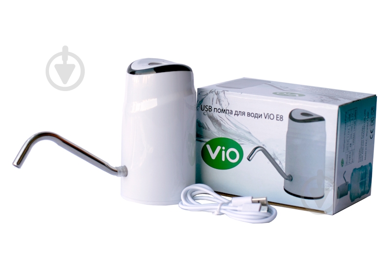 Помпа для воды VIO Е8 электрическая белая - фото 2