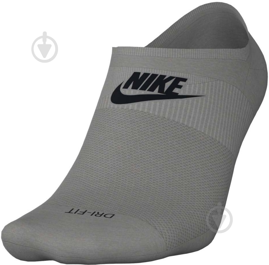 Носки Nike Everyday Plus Cushioned DN3314-063 р.34-38 серый 3 пари шт. - фото 3 Носки Nike Everyday Plus Cushioned DN3314-063 р.34-38 серый 3 пари шт. - фото 3