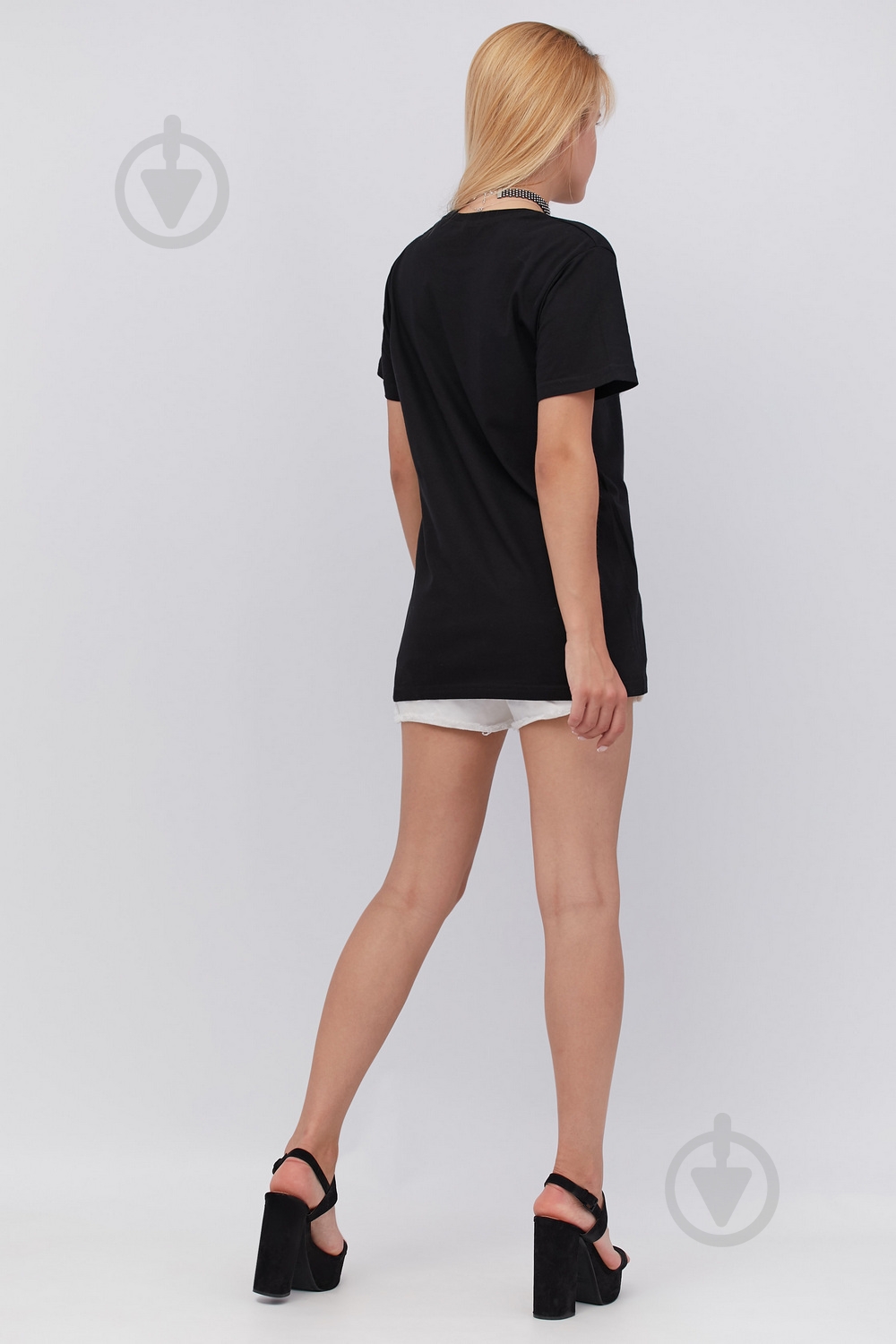 Футболка YAPPI Oversize WB3036 р.S черный - фото 3