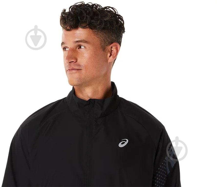 Ветровка Asics ICON JACKET 2011C733-001 р.S черная - фото 3