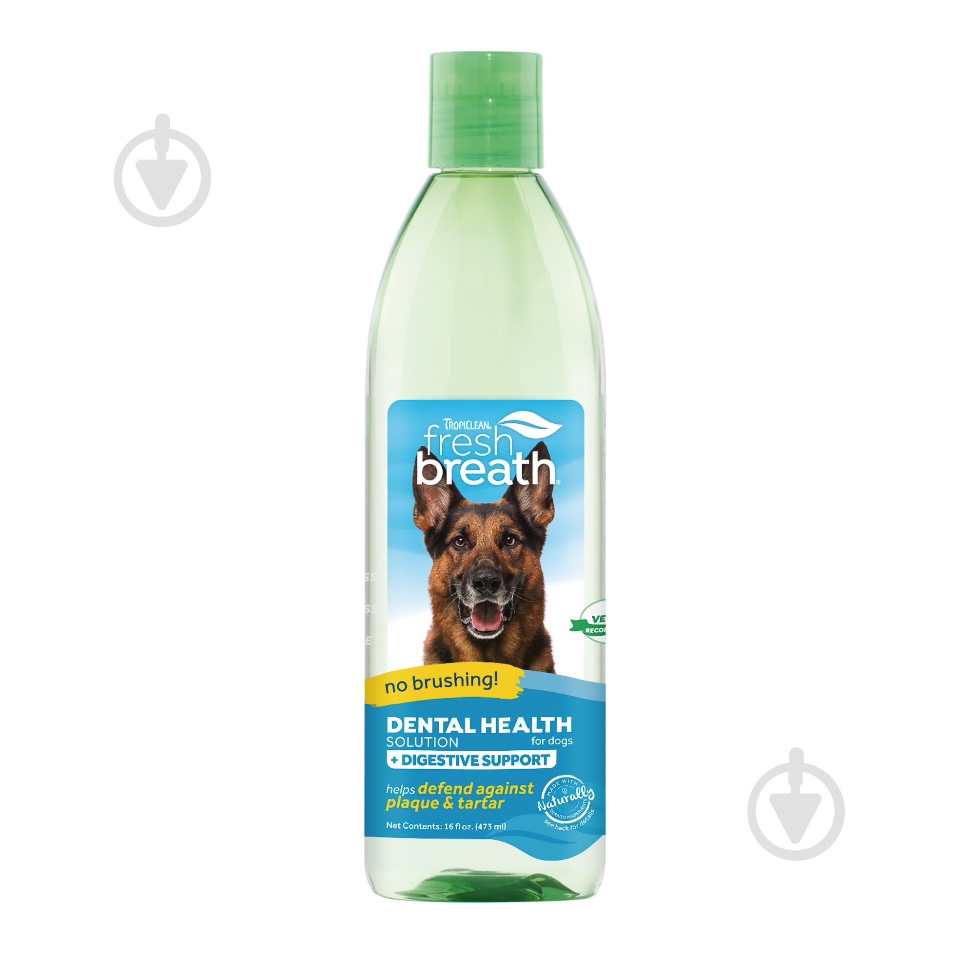 Вода полезная для собак TropiClean "Свежее дыхание" поддержка пищеварительной системы с пробиотиком 473 мл - фото 1 Вода полезная для собак TropiClean "Свежее дыхание" поддержка пищеварительной системы с пробиотиком 473 мл - фото 1